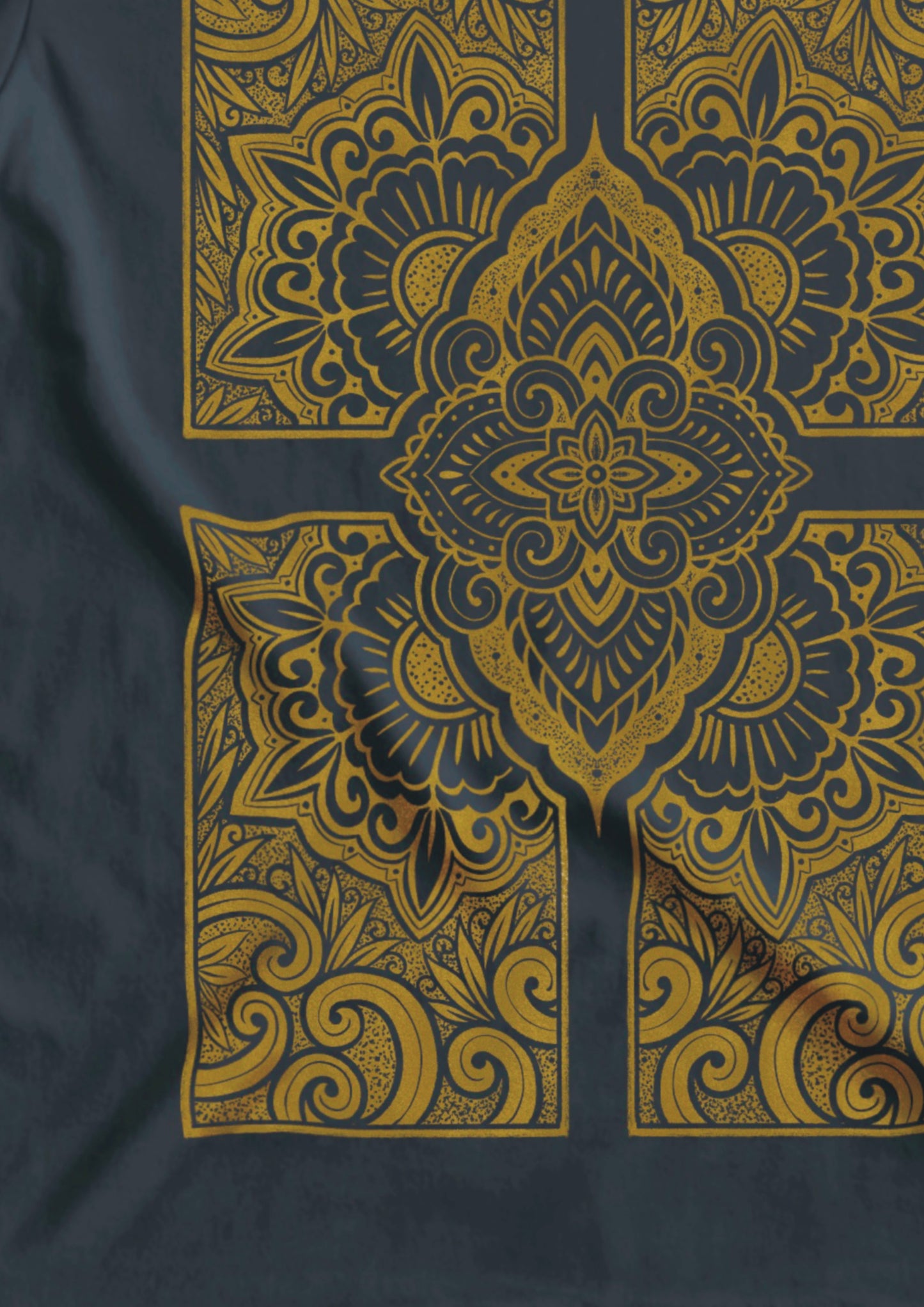 Ornamental Linocut Style Tee