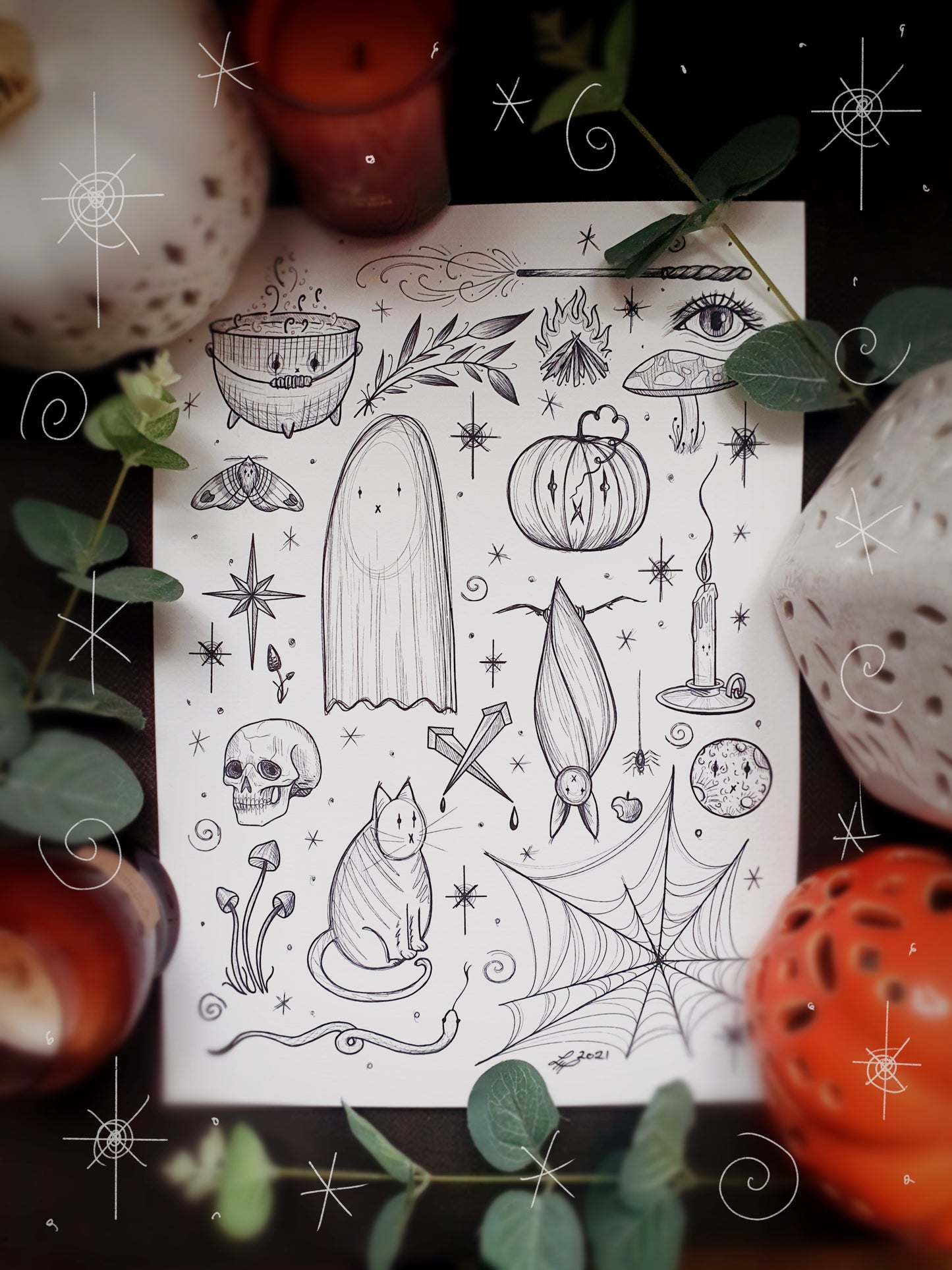 Spooky Things Fine Art Print *SPECIAL SPOOKY OFFER*