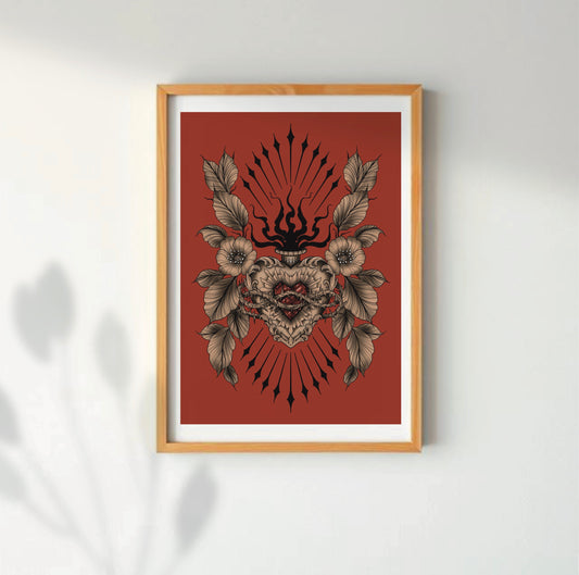 Sacred Heart Fine Art Print