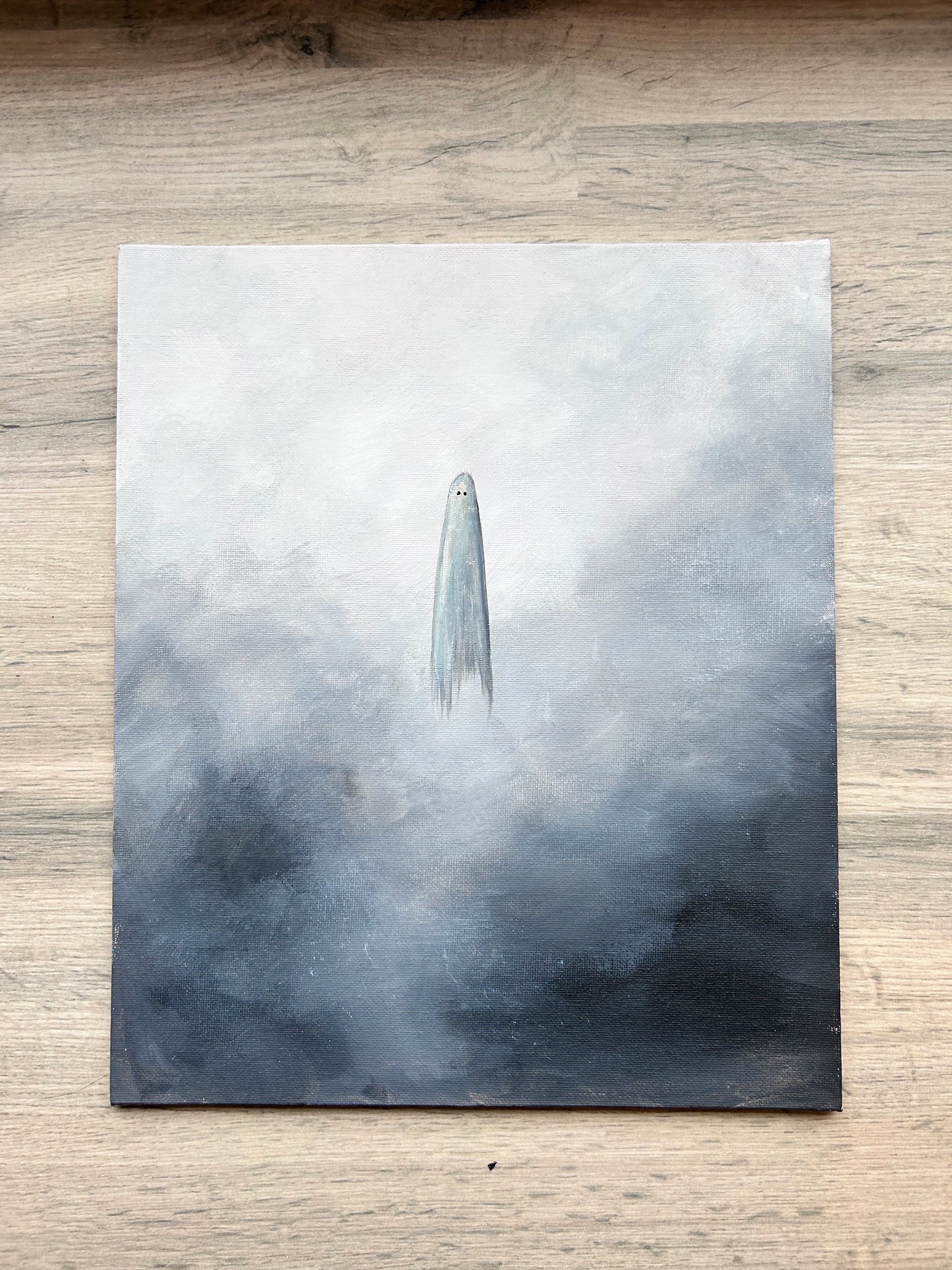 Floating Ghost Original Painting