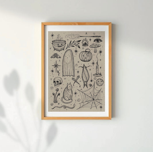 Spooky Things Fine Art Print