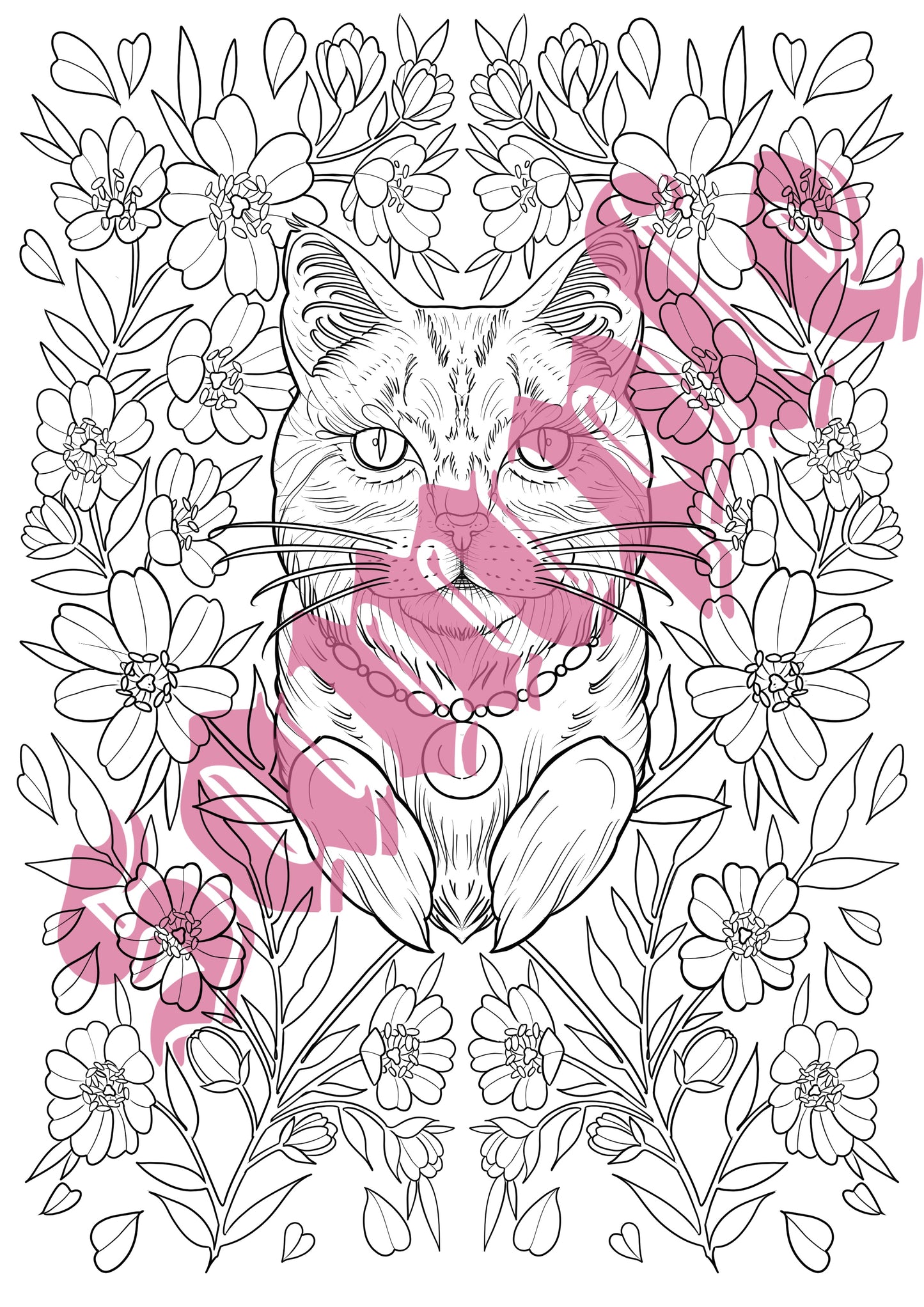 Digital Download PDF - Florals, Mandalas, Cats Vol I