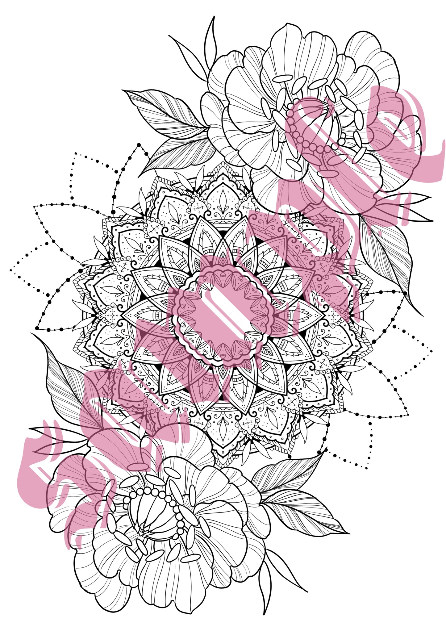 Digital Download PDF - Florals, Mandalas, Cats Vol I